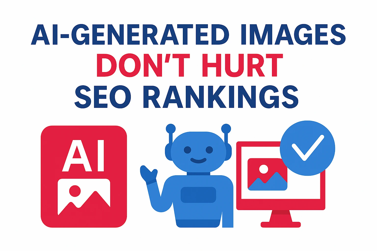 AI Generated Images Do not Hurt SEO Rankings