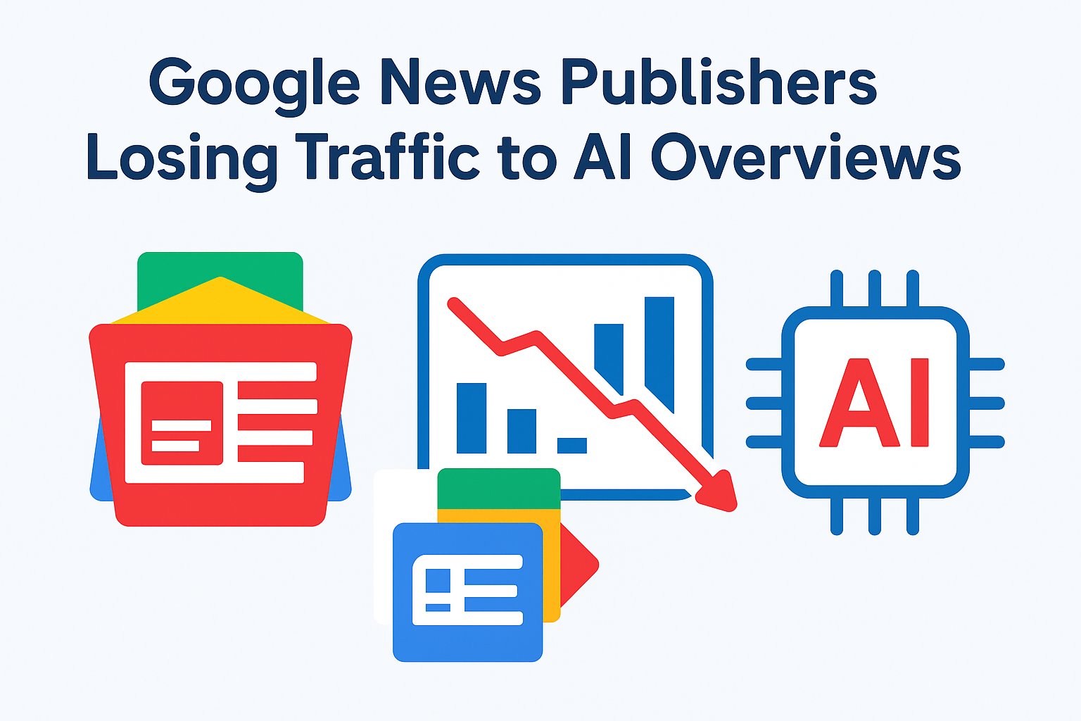 Google News Publishers Losing Traffic to AI Overviews — A Publisher Crisis