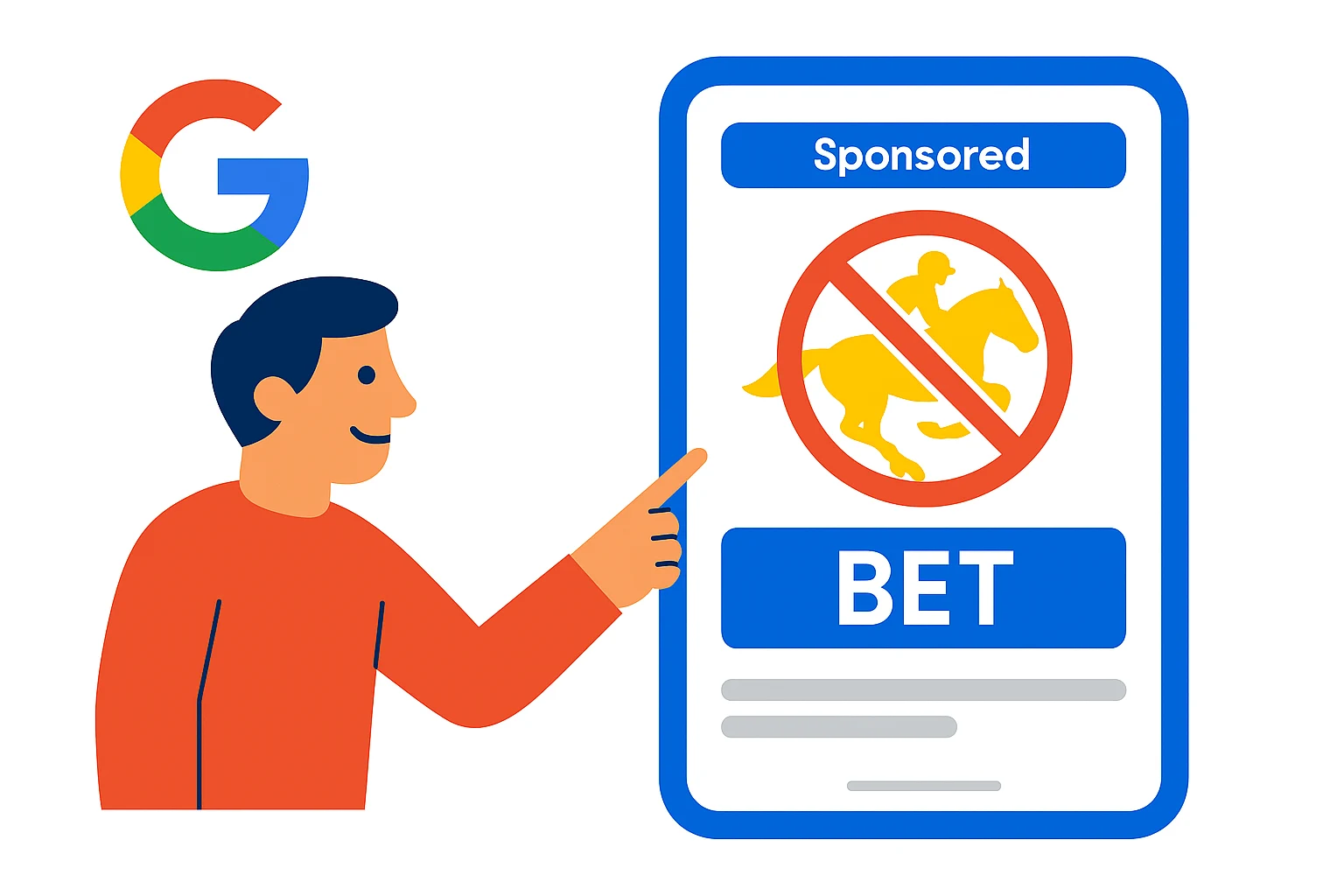 Google Ads Bans Online Horse Racing Betting