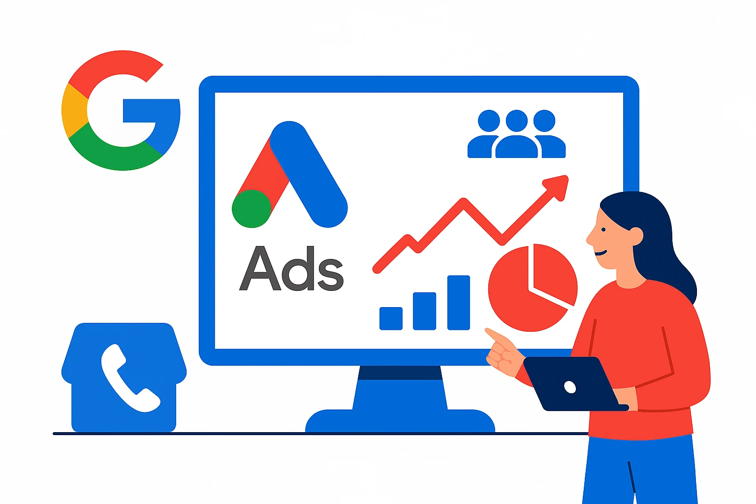 Google Ads Cross Campaign Metrics Overview Tab