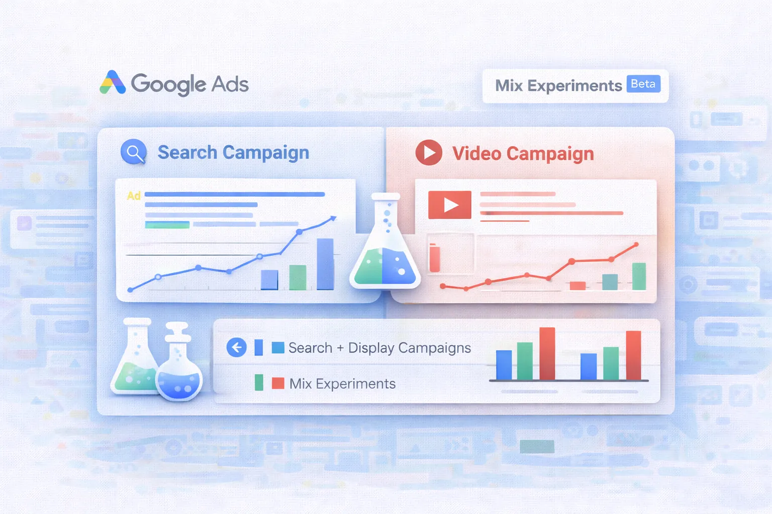 Google Ads Cross Campaign Testing Mix Experiments Beta