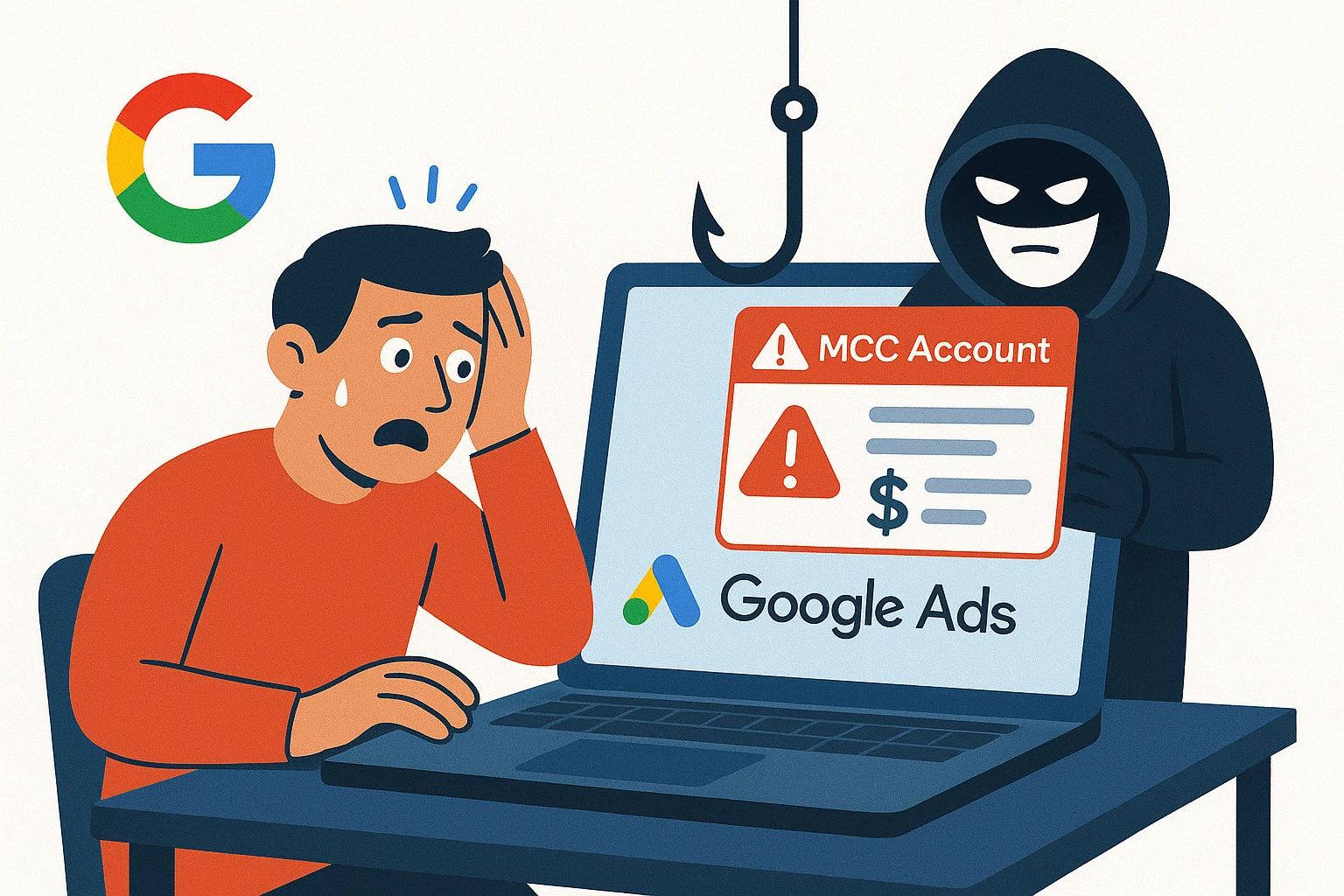 Google Ads MCC Takeover Phishing Attacks News