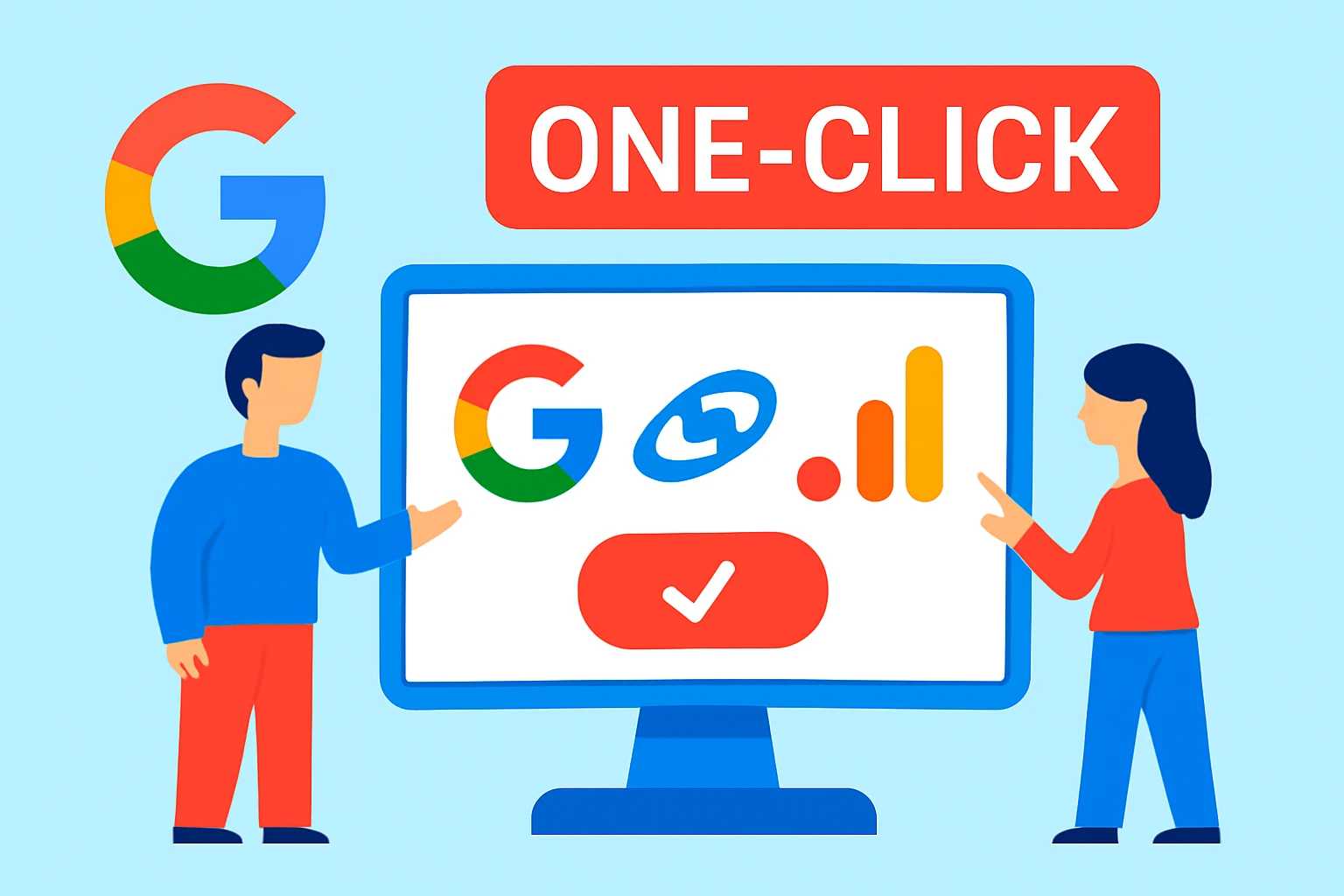 Google Ads One Click Link Analytics