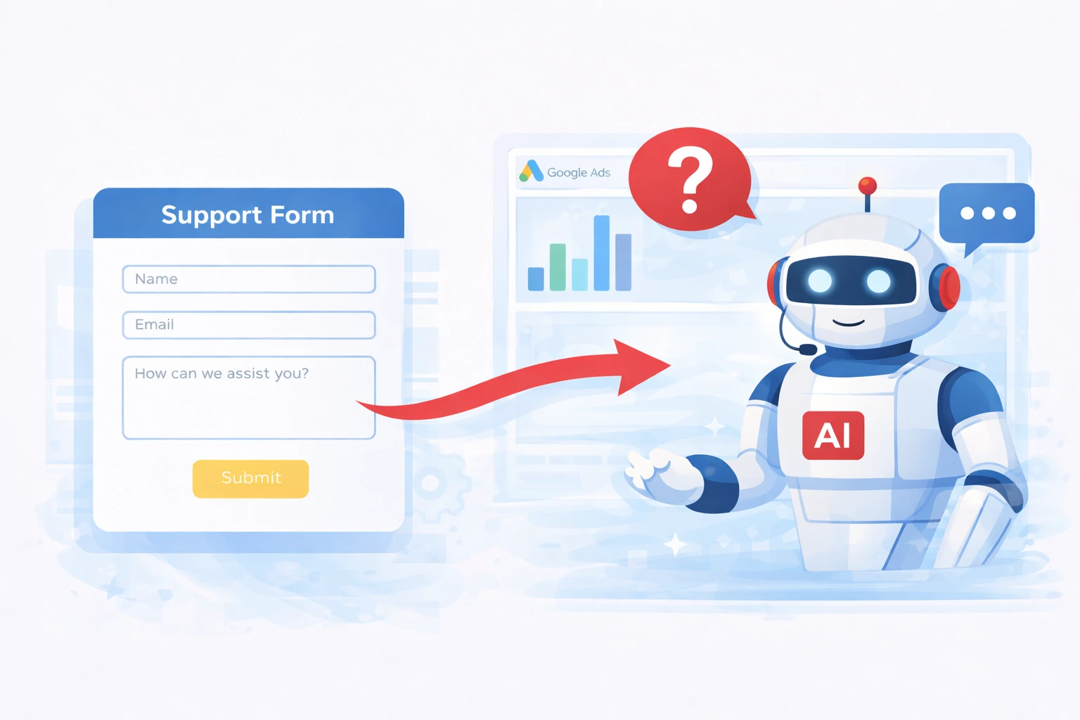 Google Ads Replacing Support Form With AI Agent
