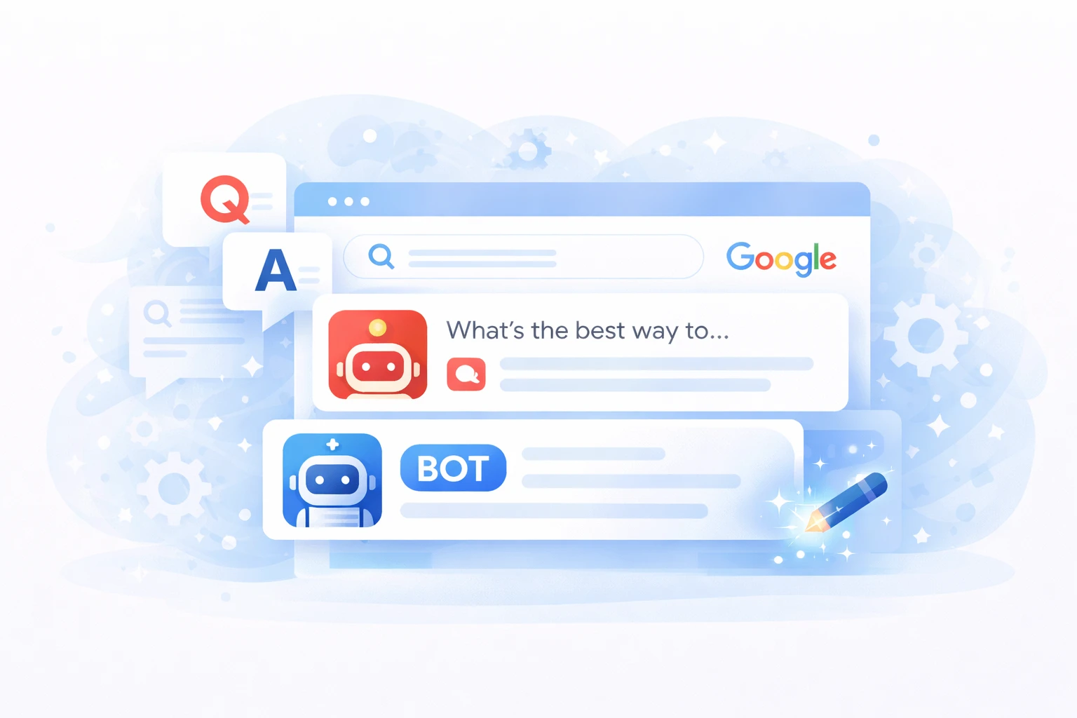 Google AI Bot Labels Forum QA Structured Data