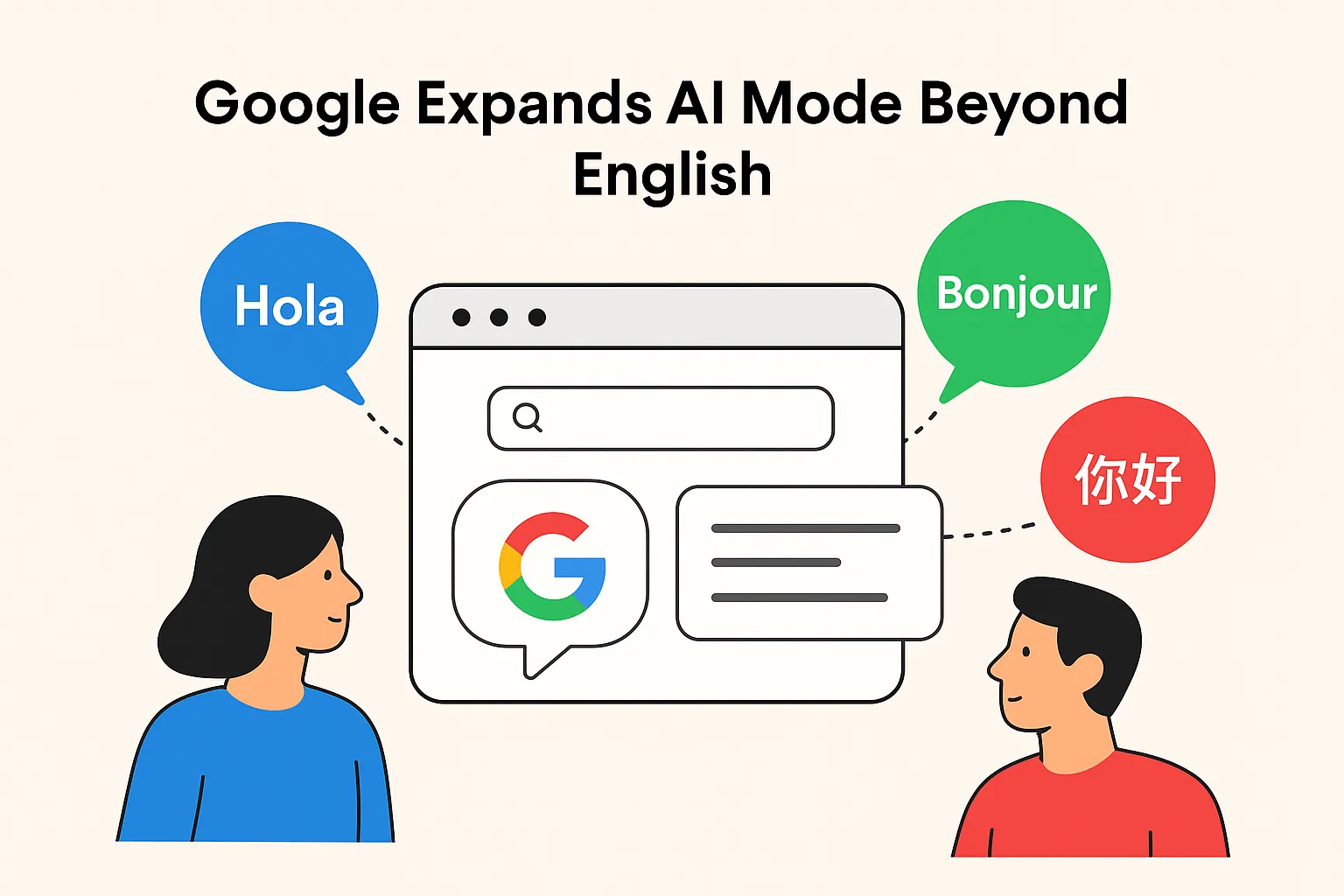 Google AI Mode Expands Beyond English