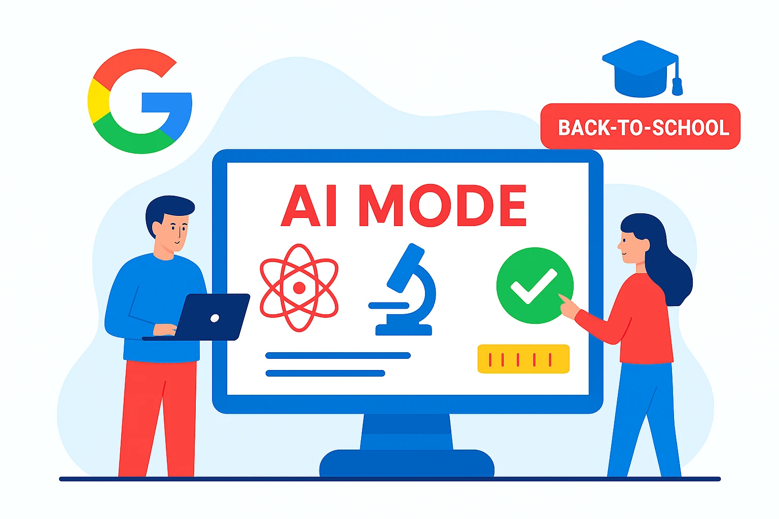 Google AI Mode Improves STEM Queries Back to School Update