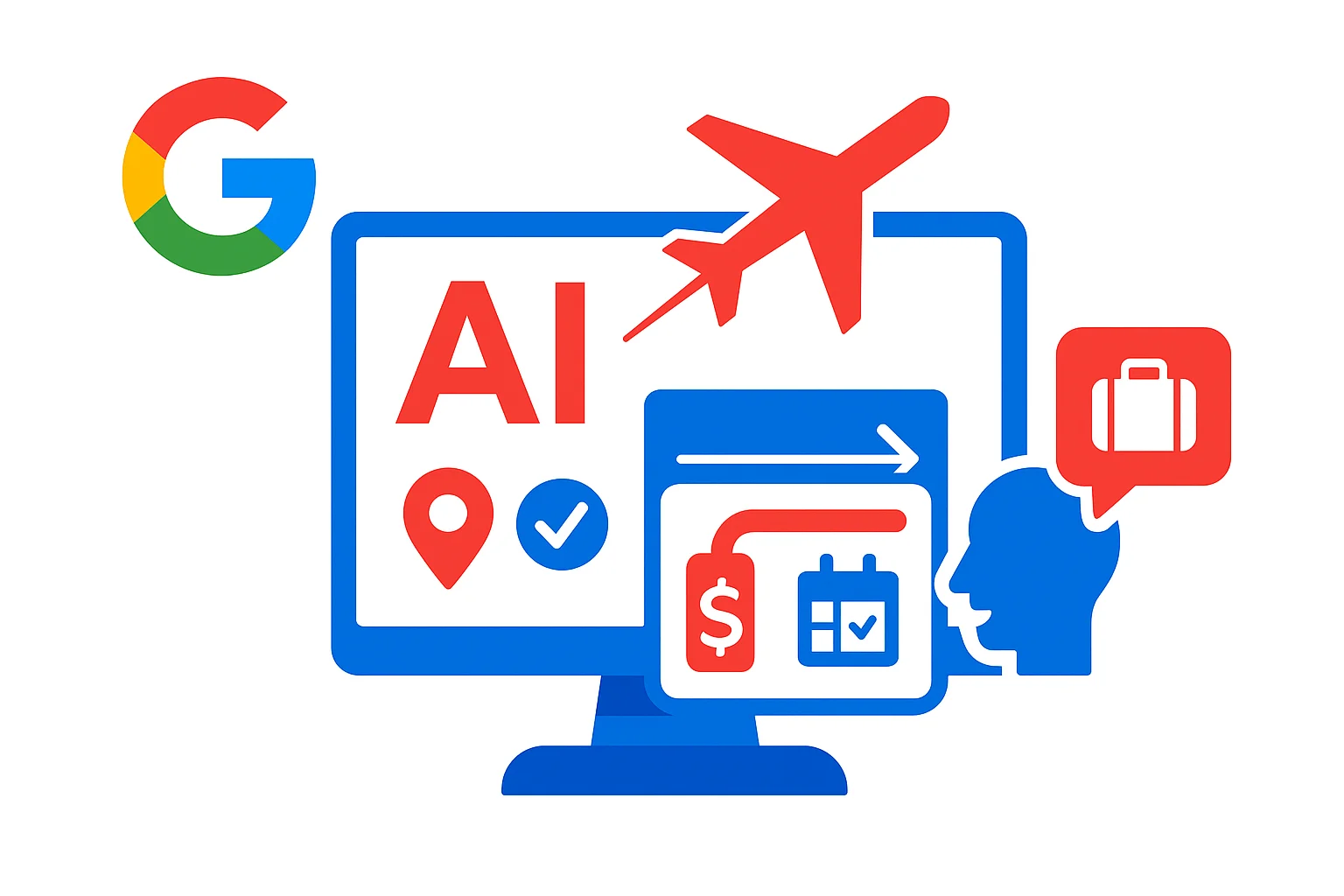 Google AI Travel Planning Agentic Booking Update