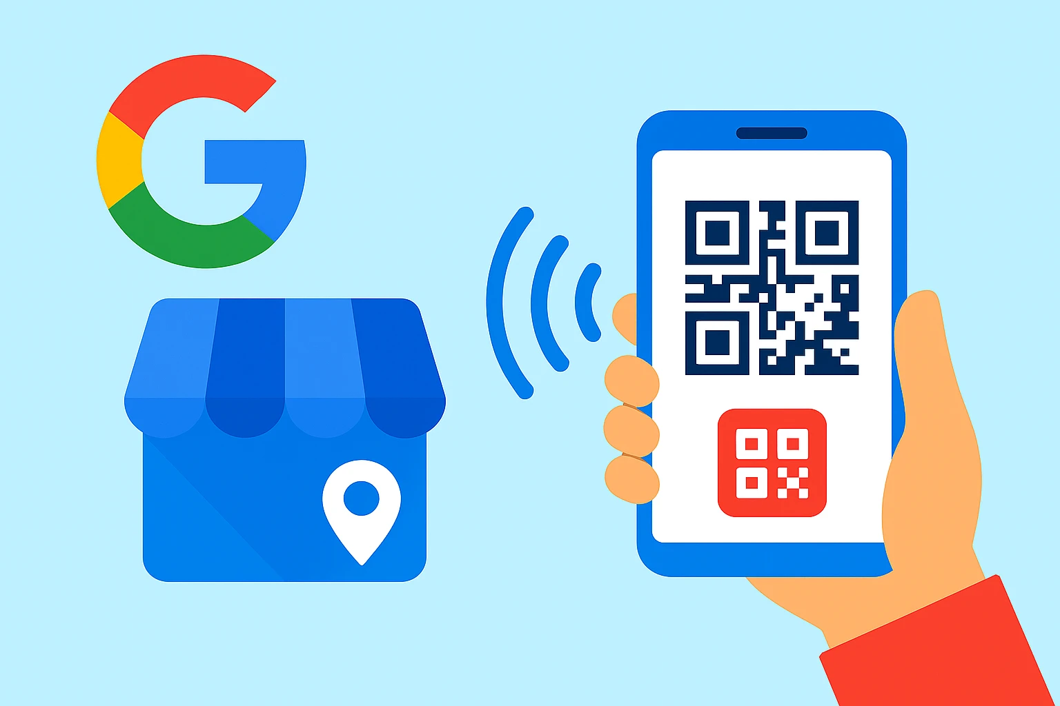 Google Business Profile Get Google QR Button