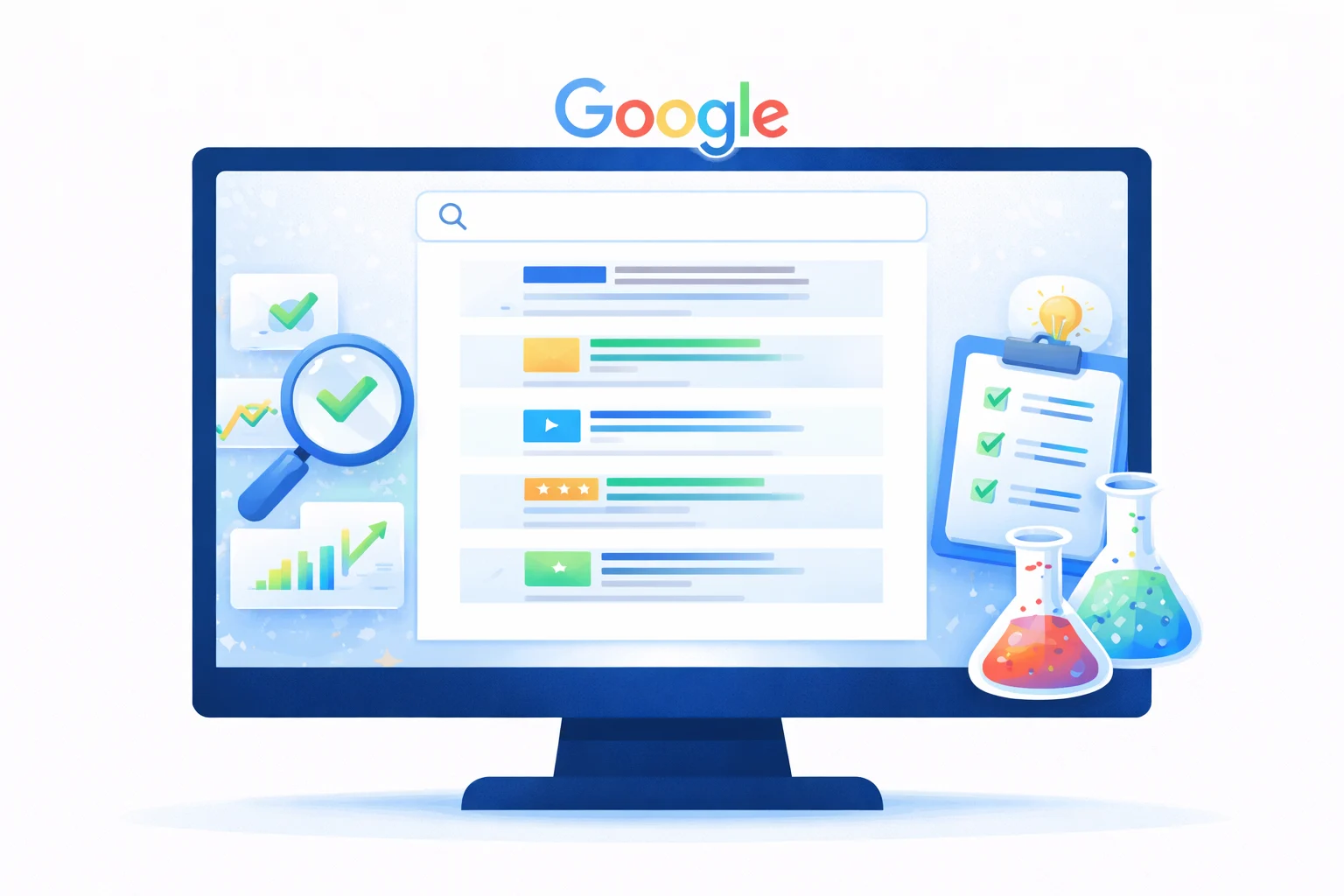 Google Centring Search Results Test
