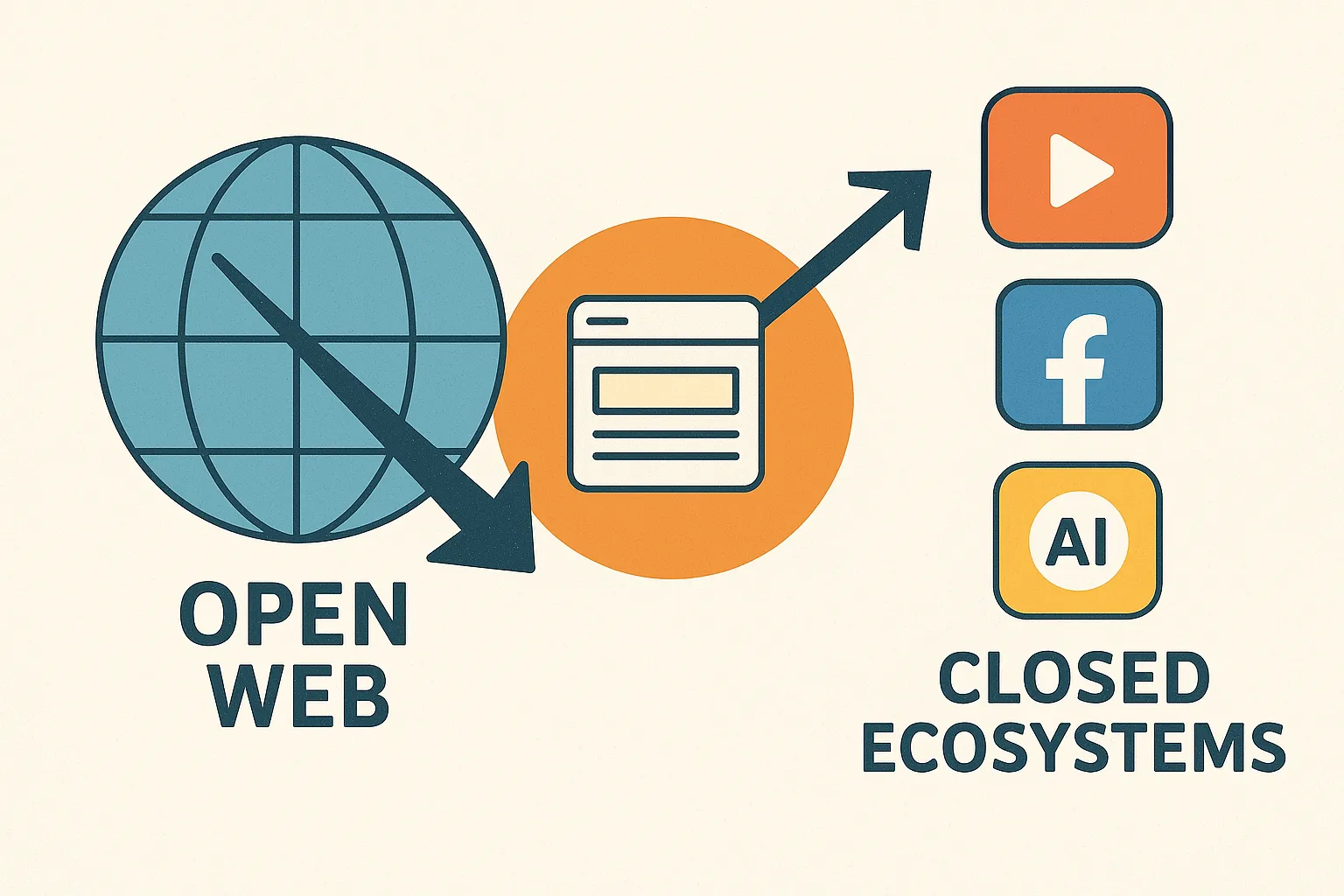 Google Court Filing Open Web Decline