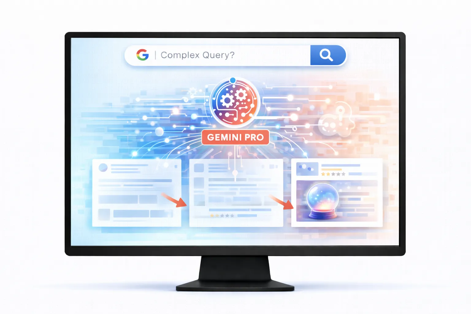 Google Gemini 3 Pro AI Overviews Complex Queries