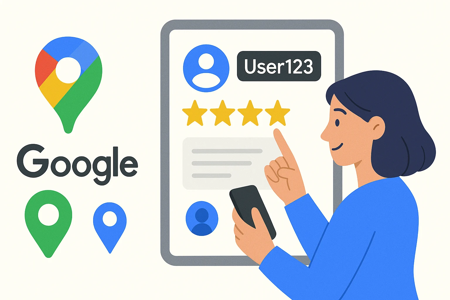 Google Maps Nickname Reviews Update