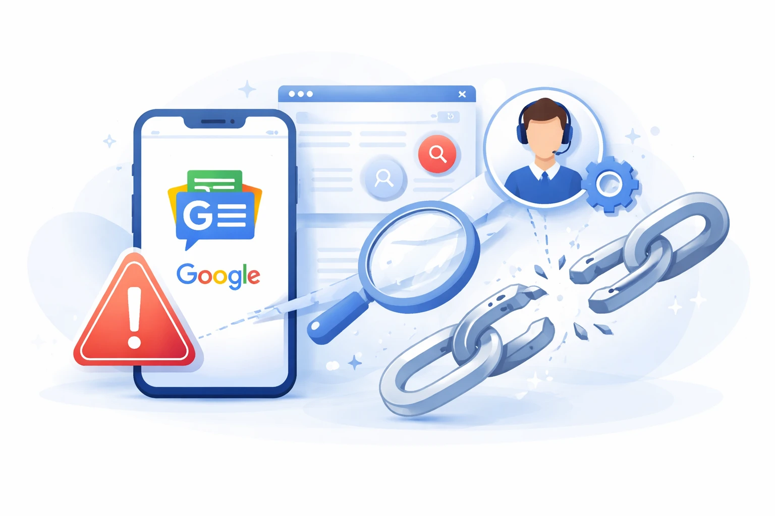 Google News Support Search Liaison Issue