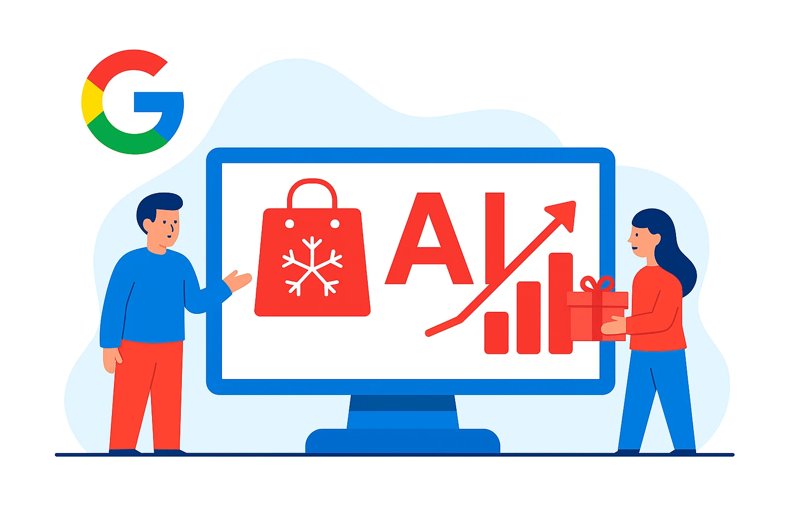 google retailers use ai holiday season