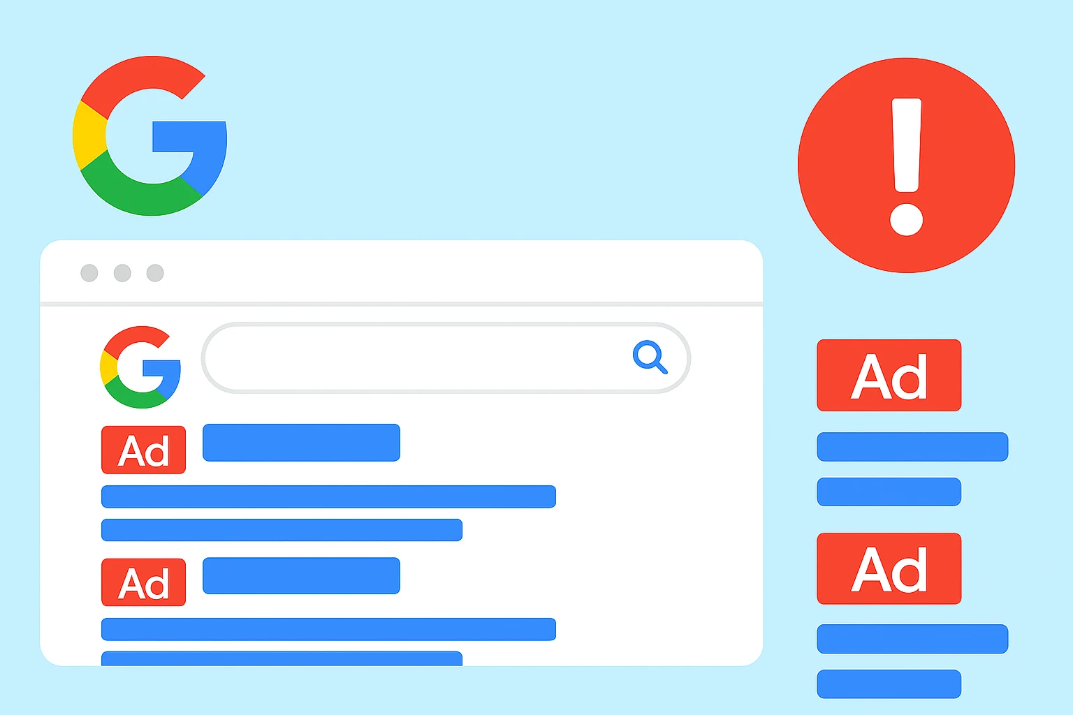Google Search Bug Fills Results With Ads