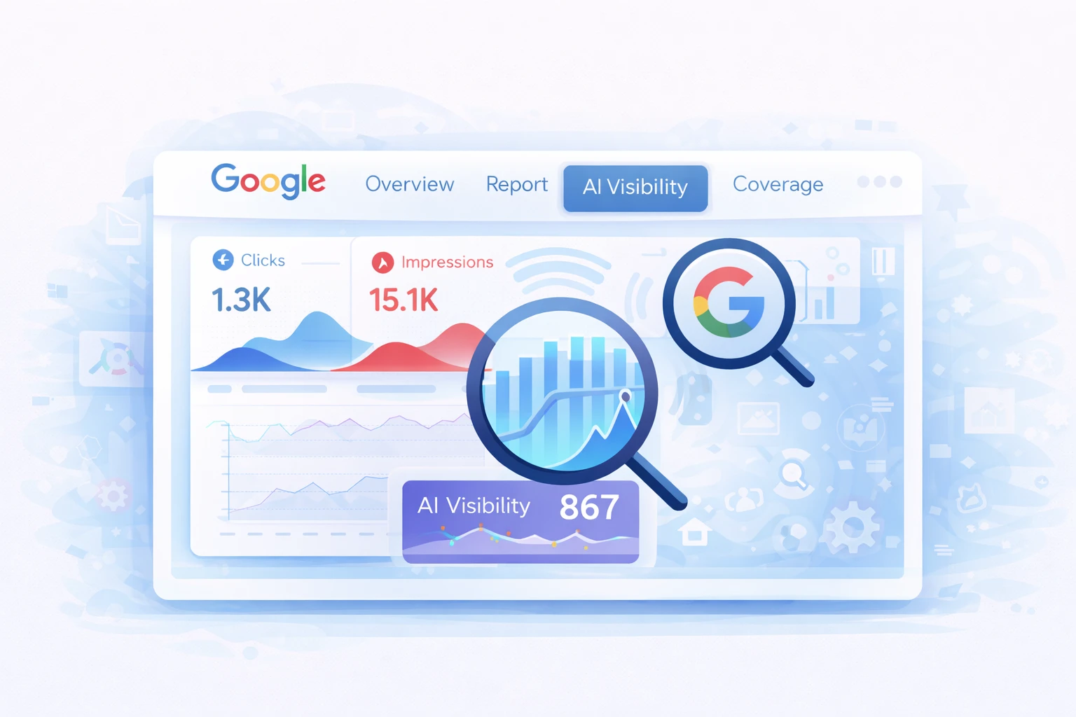 Google Search Console AI Visibility Reporting