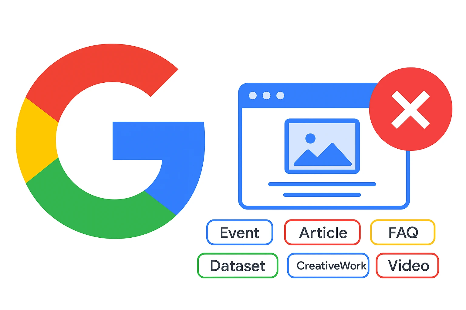 Google Search Console Drops Schema Types