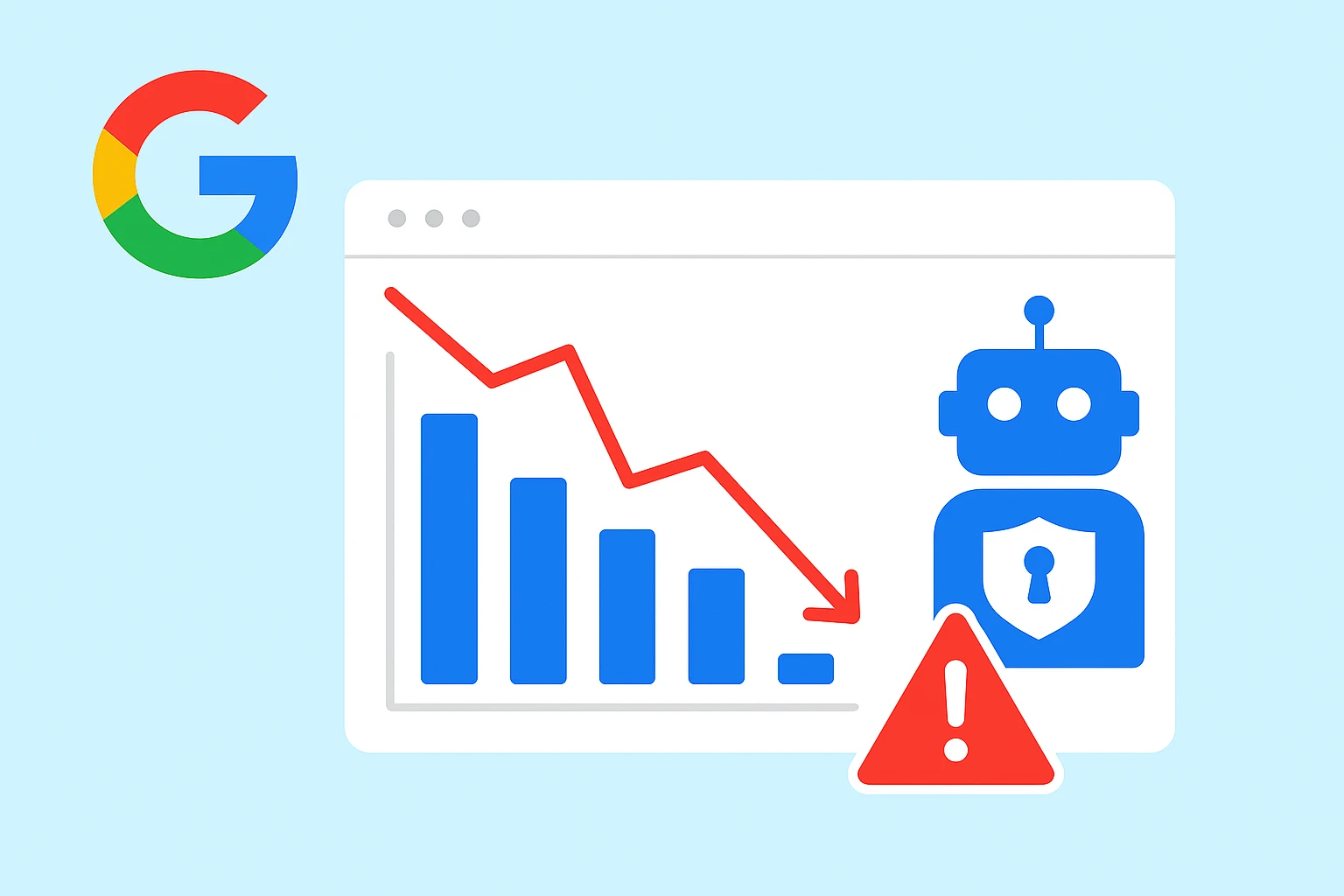Google Search Console Impressions Drop Bot Blocking