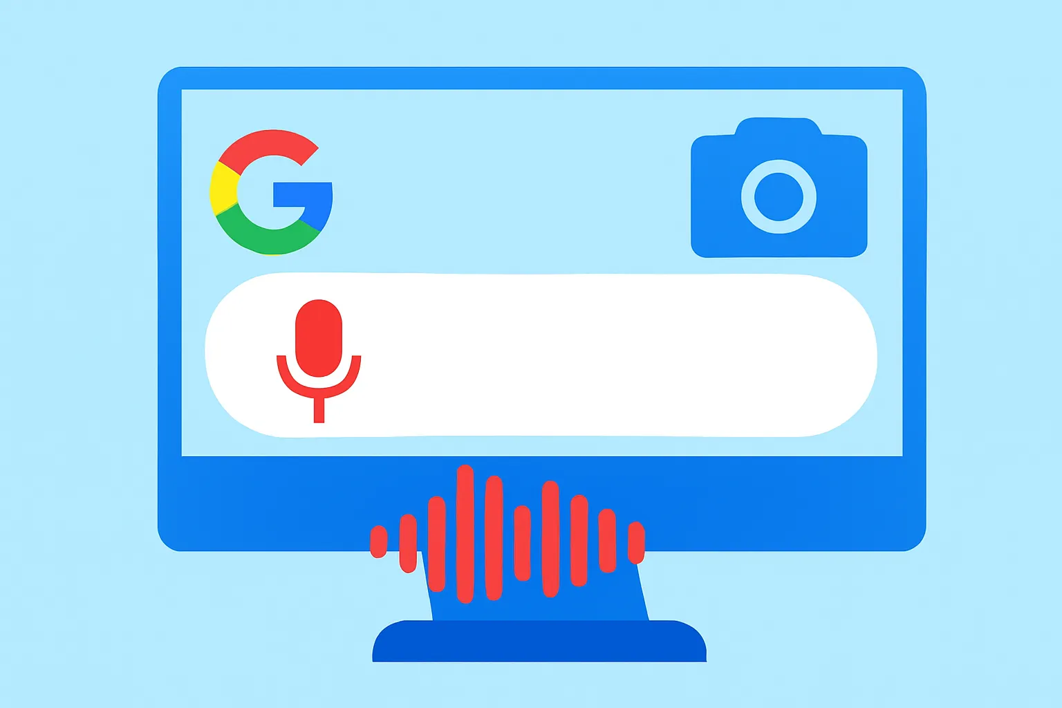 Google Search Live AI Voice Camera