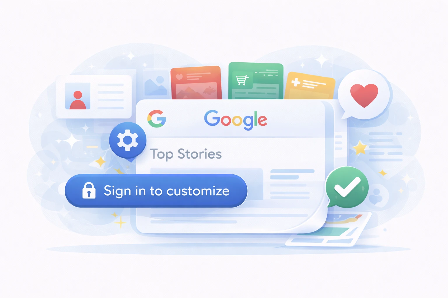 Google Sign In To Customize Top Stories Preferred Sources