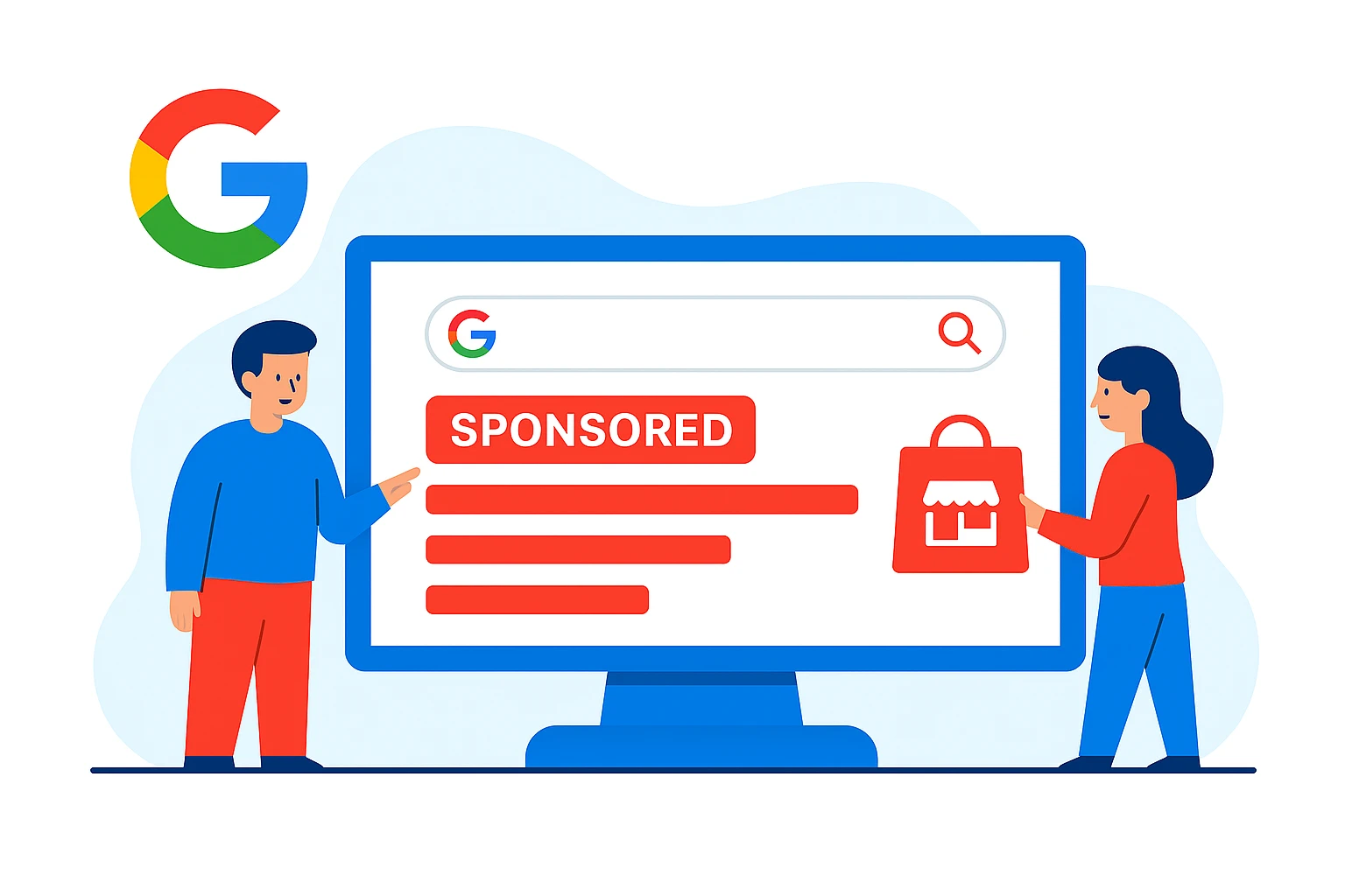 Google Sponsored Results Layout Update