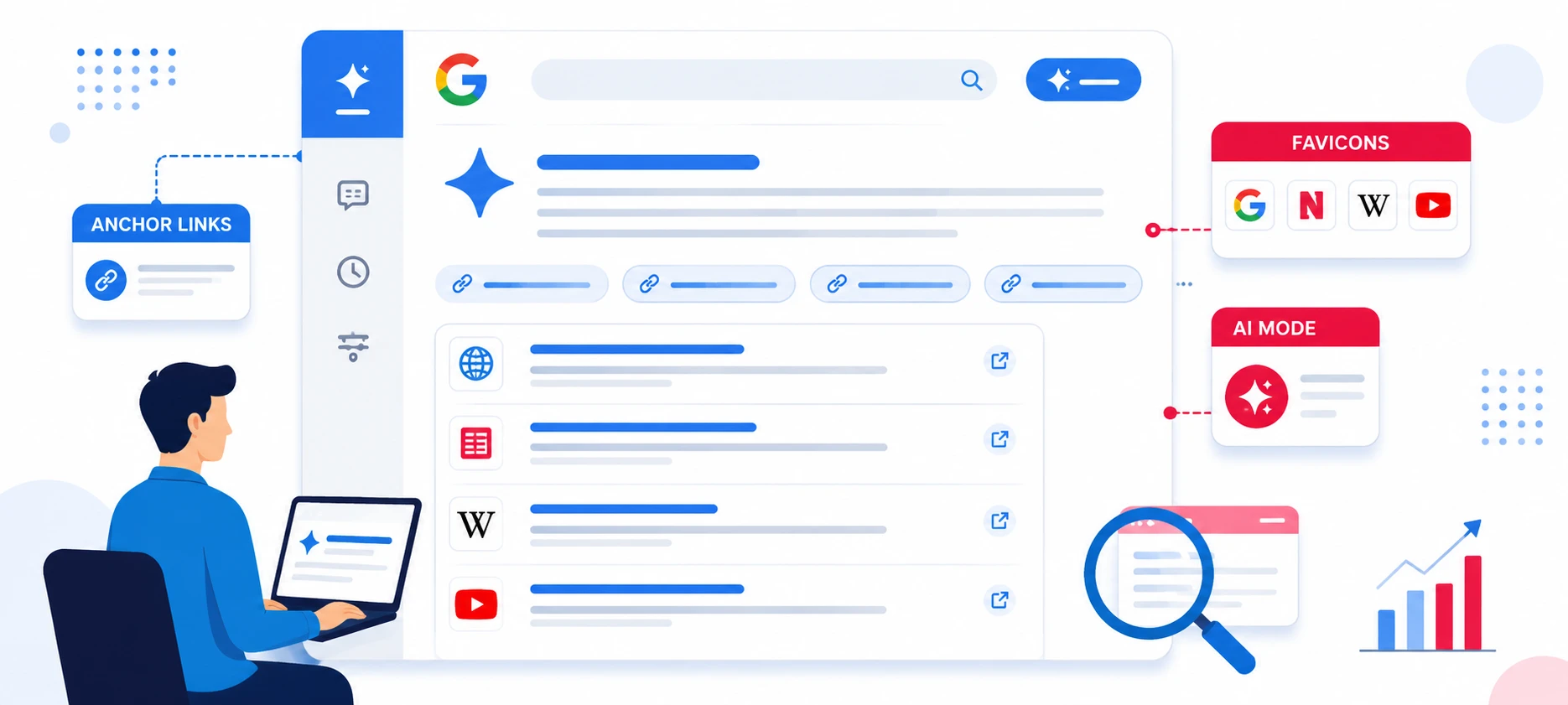 Google Tests AI Mode Anchor Links Favicons