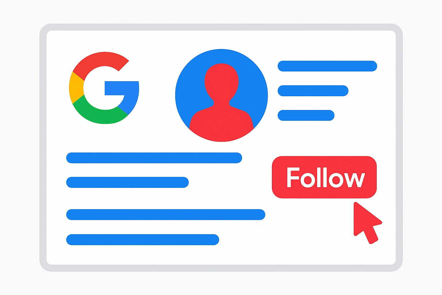 Google Tests Moving Follow Button Knowledge Panels
