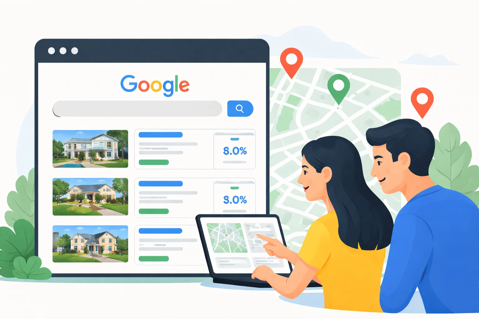 Google Tests Property Listings In Search Results