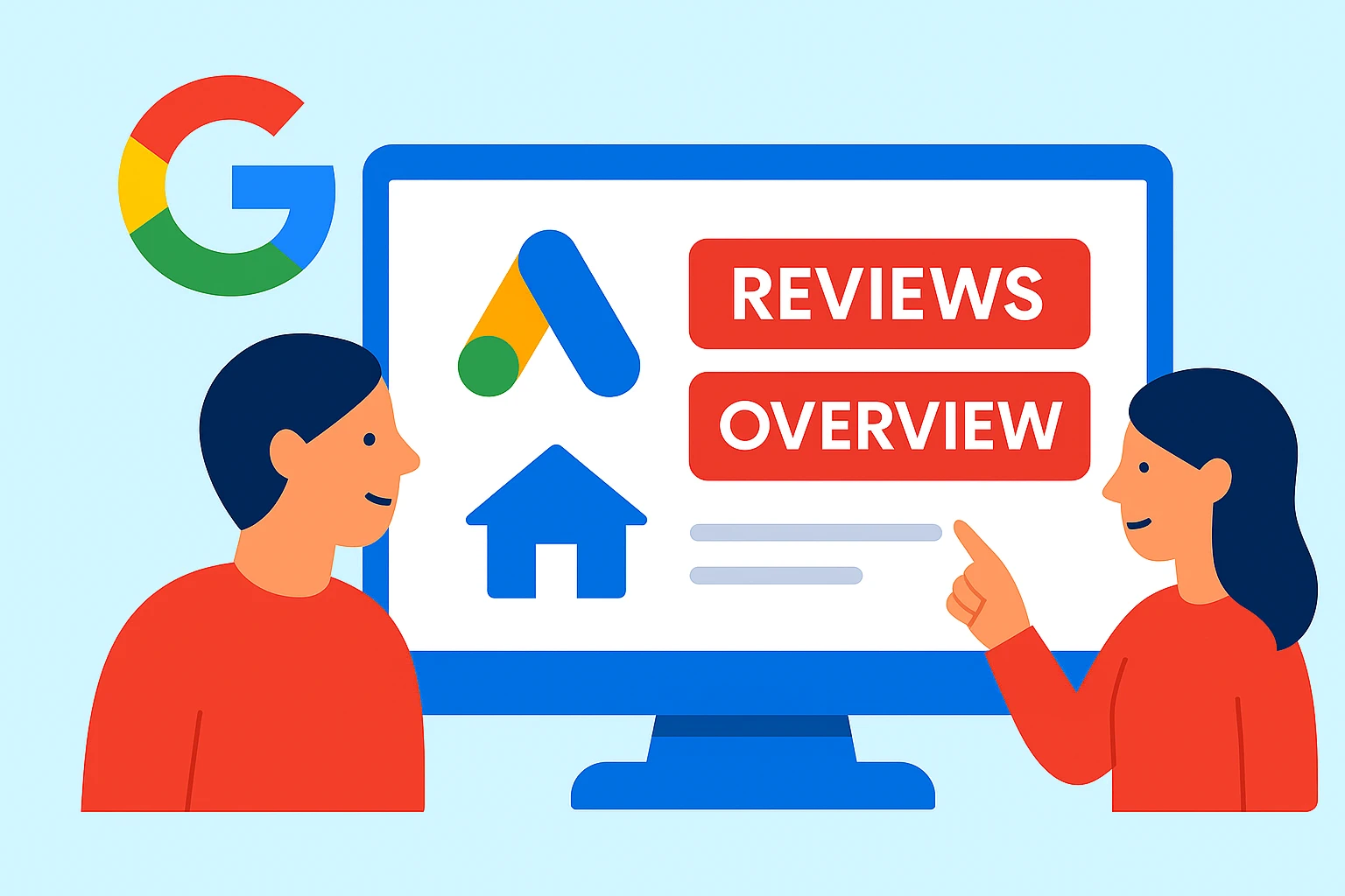 Google Tests Reviews Overview Buttons LSA