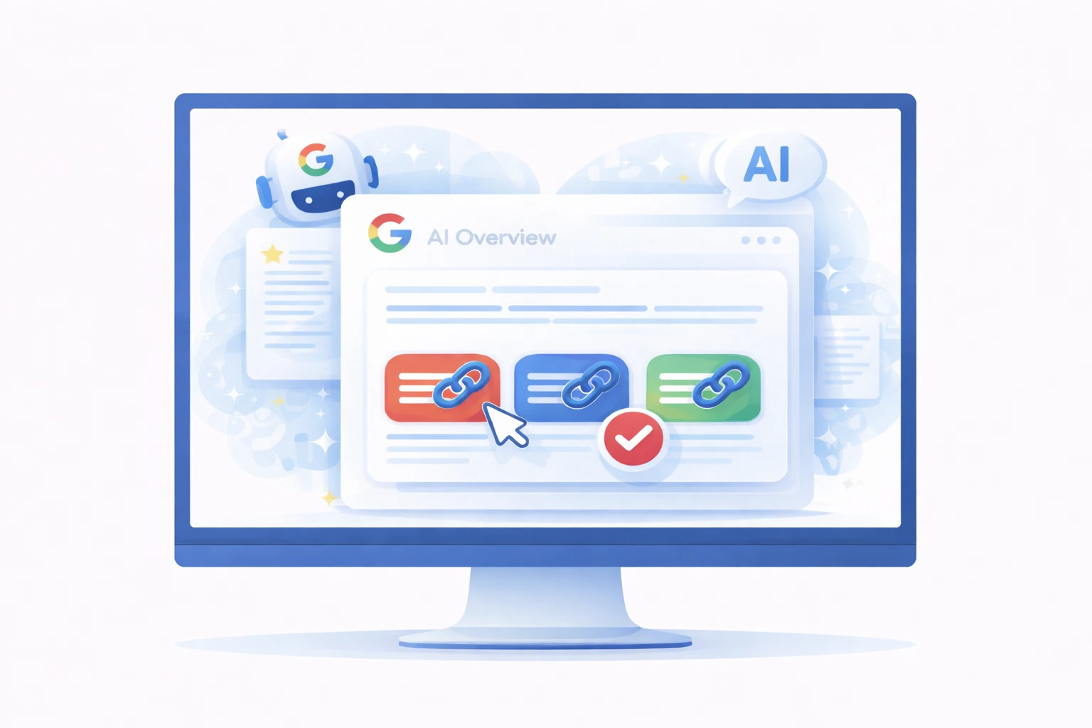 Google Visible Links AI Overviews Update