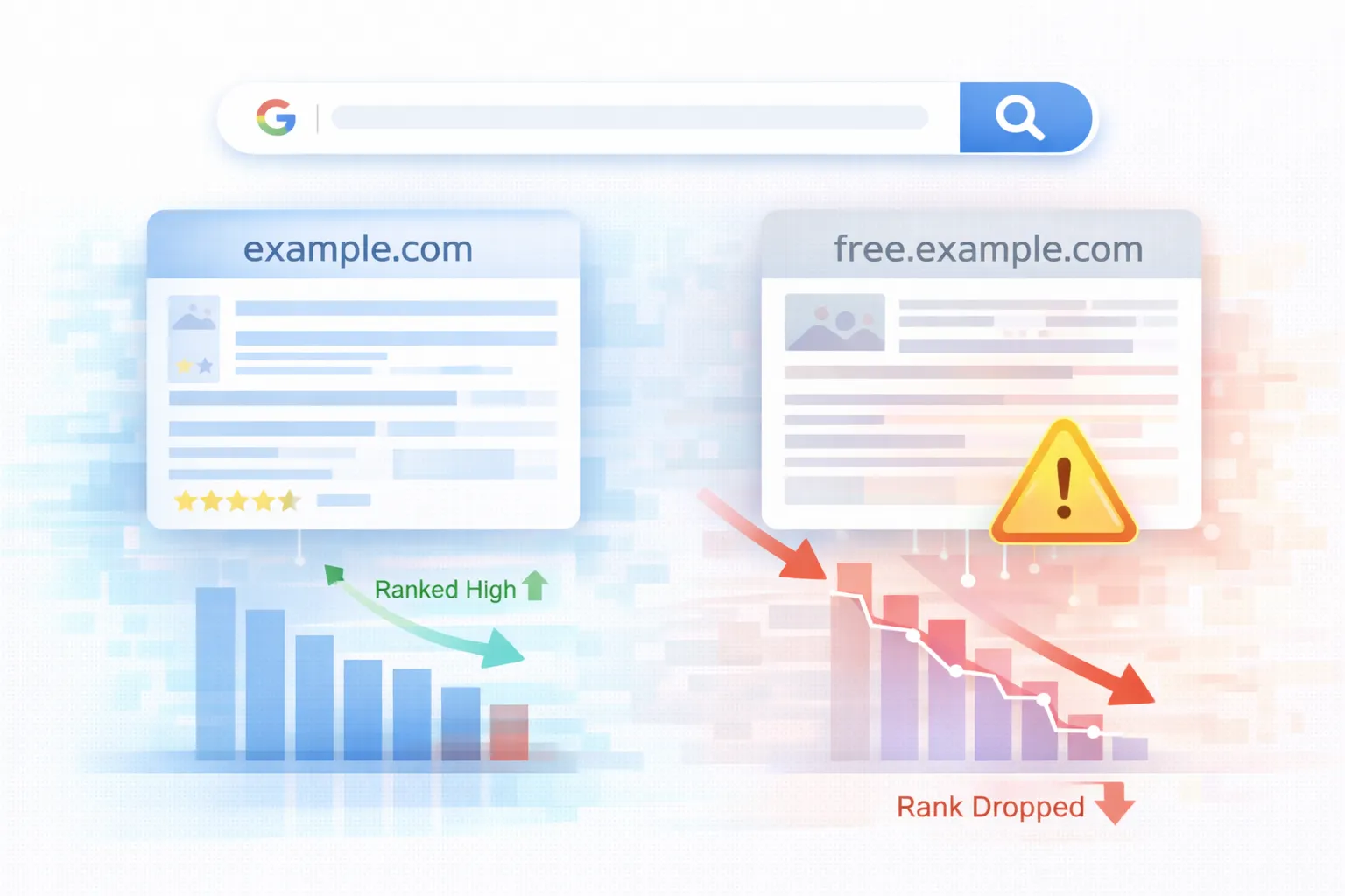 Google Warns Free Subdomain Hosting SEO Risks