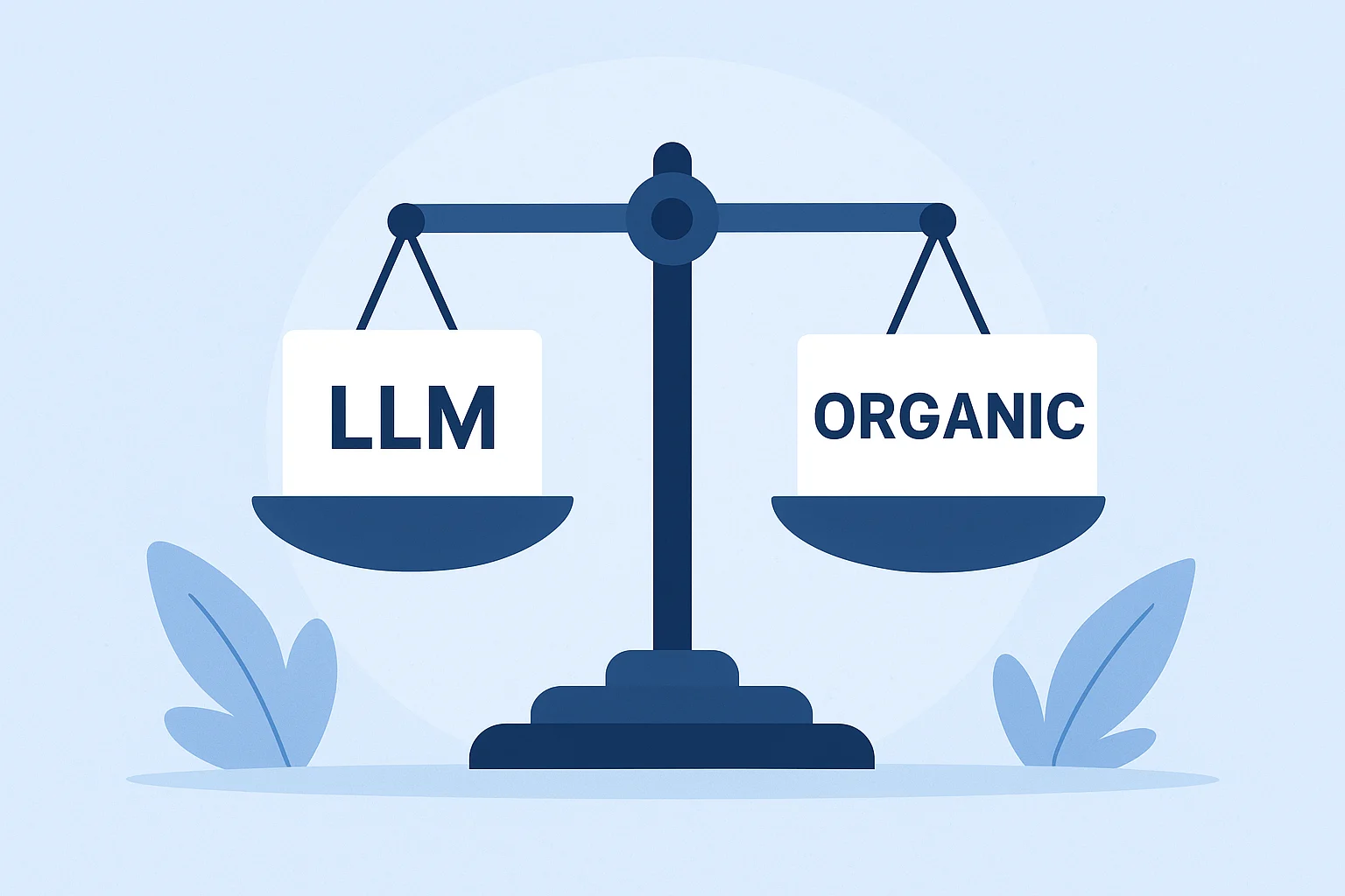 LLM vs. Organic Search Traffic Study