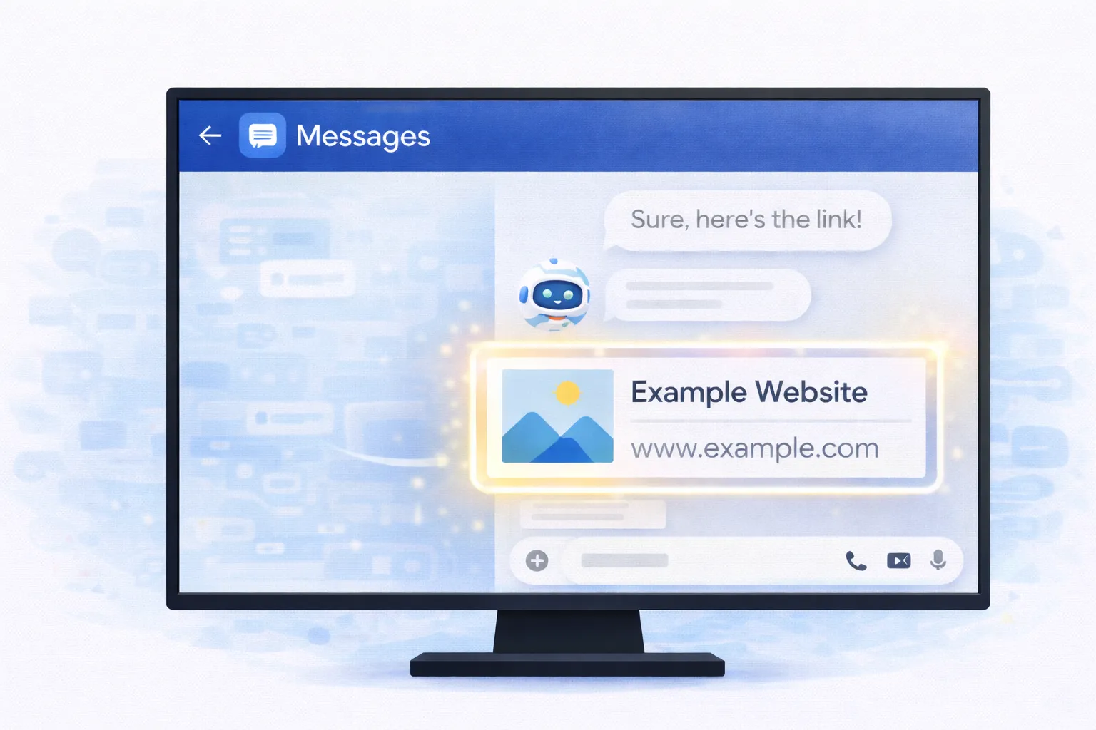 New Googlebot Google Messages Link Previews
