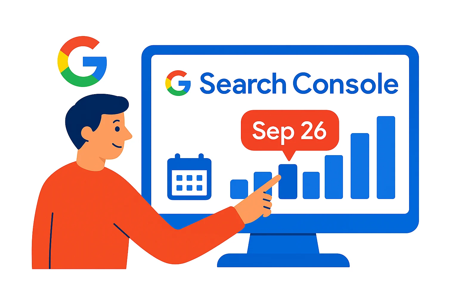 Search Console Add Annotations Current Dates