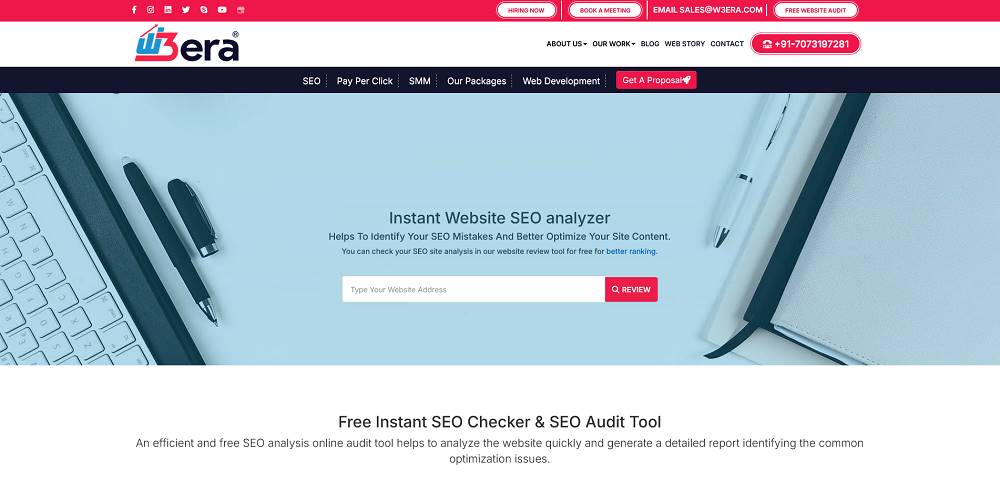 w3era free seo tool