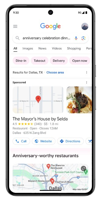 Enhanced Search Result Pages