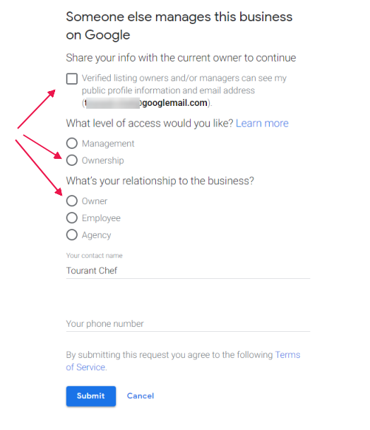 Claiming an Existing Google Business Profile
