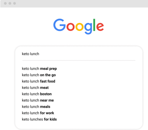 long tail keyword suggestions