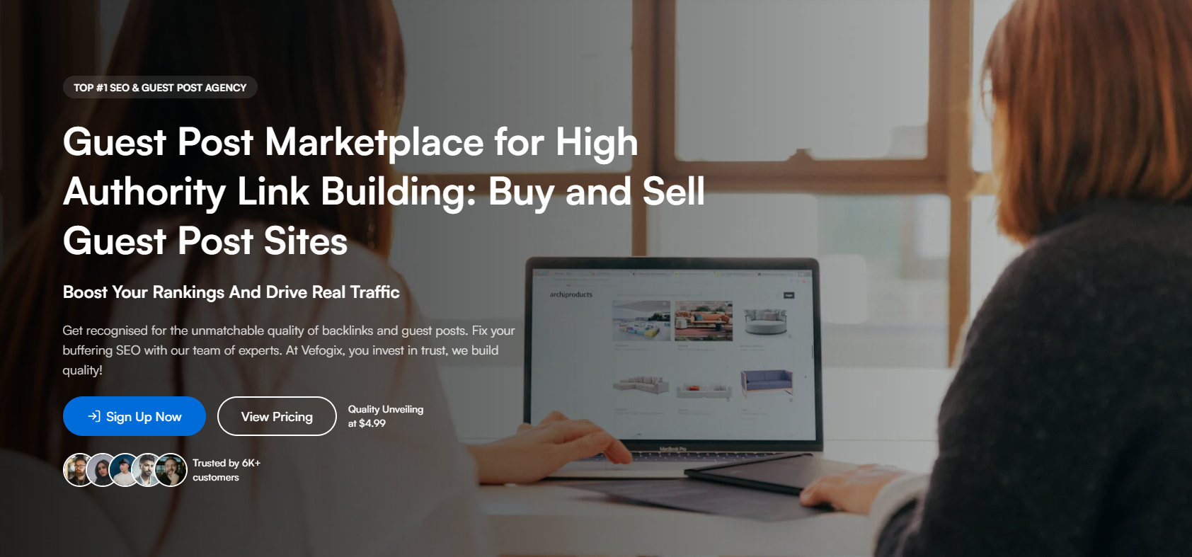 Guest Post Marketplace for High Authority Link Building - Vefogix