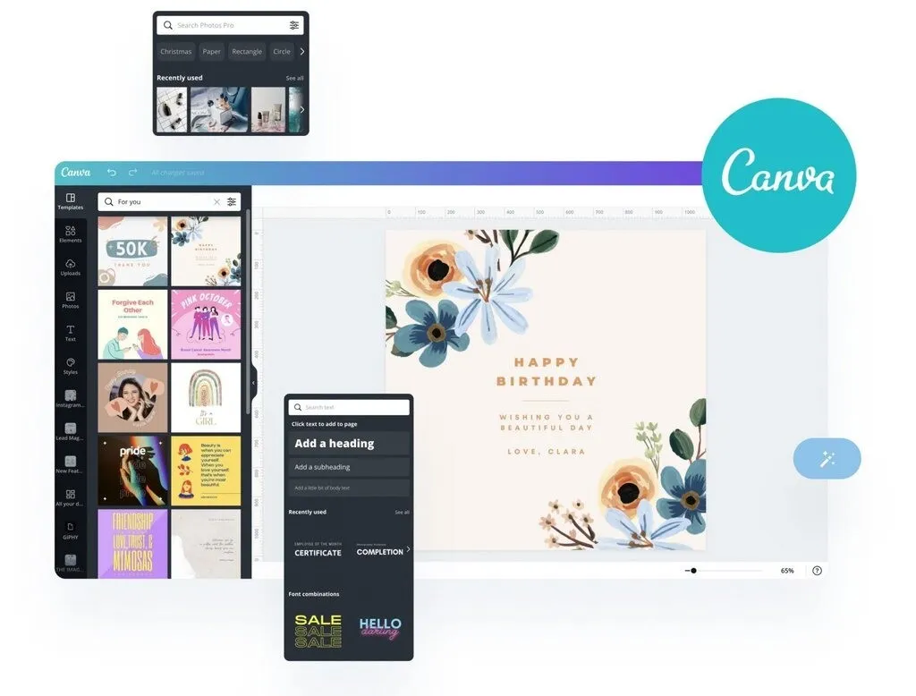 canva free ai tool for graphic designing