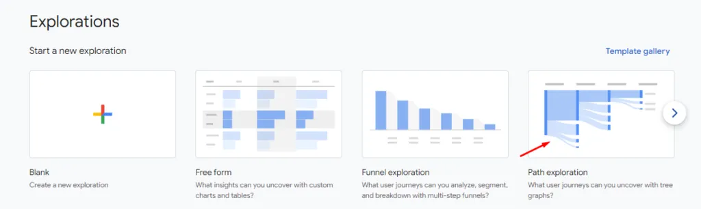 navigate to path exploration