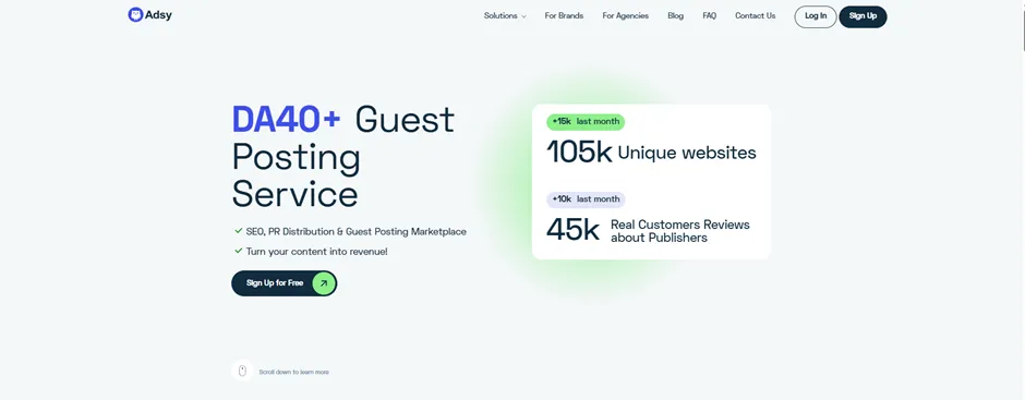 Adsy.com – Buy Guest Posts Online on Niche Blogs