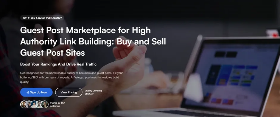 Vefogix.com – #1 Guest Posting Marketplace to Buy High DA Guest Posts