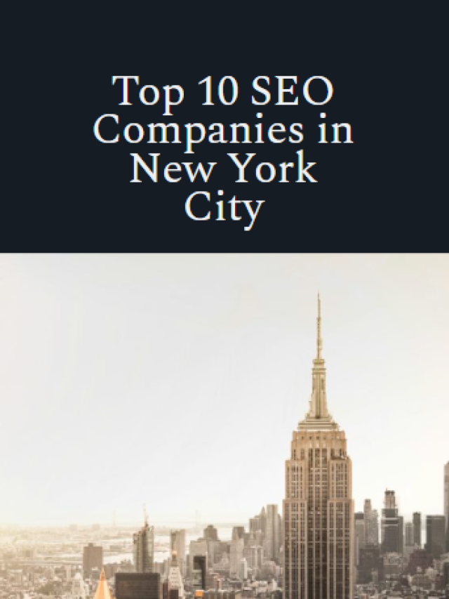 Top SEO Companies in New York City